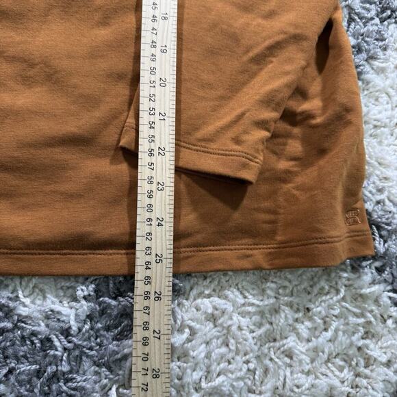 Banana Republic Women’s Brown Long Sleeve‎ Boat Neck Comfort Soft Blouse L - Picture 4 of 8